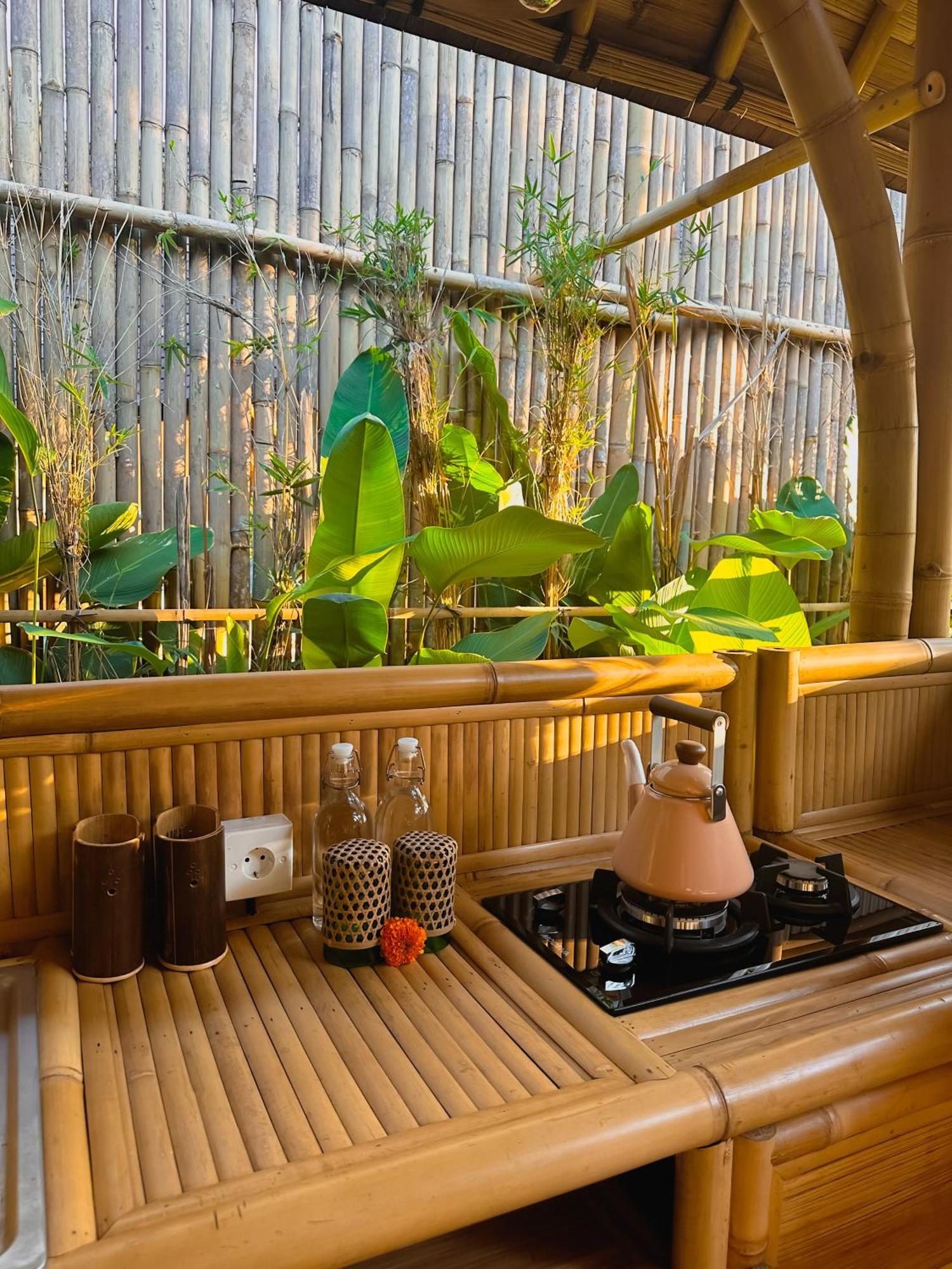 Vila Wahem Eco Bamboo - Magical Bamboo House Ubud Exteriér fotografie