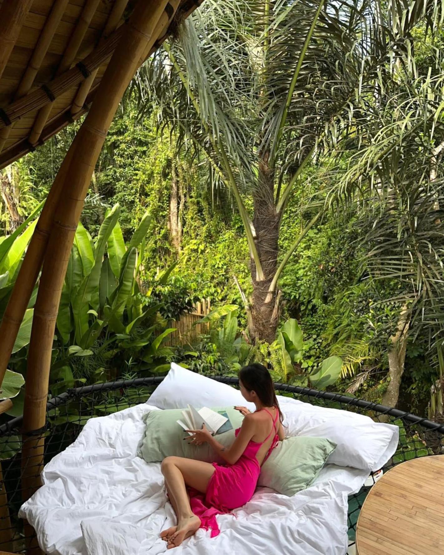 Vila Wahem Eco Bamboo - Magical Bamboo House Ubud Exteriér fotografie